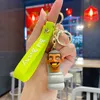 Cartoon Toilet Man Doll Keychain Soft Rubber PVC Car Pendant School Bag Silicone Anime Birthday Gift