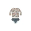 One-Pièces S Été Filles Maillots De Bain Ensembles Pour Enfants Enfant En Bas Âge Mode Imprimer Bikini Bébé Maillots De Bain Vacances Plage Vêtements Marque Nager 230208 D Dhbhd