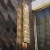 Crystal Wall Lamp vardagsrum tv -bakgrund vägg sovrum sovrum rektangulär villa hotell trappa korridor vägglampor
