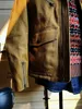 Men's Leather Faux Leather CDCV798 European US Size High Quality Super Warm Genuine 22oz Canvas Coat Mens Big B3 Shearling Bomber Merino Fur Lining Jacket 231030