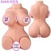 AA Designer Sex Doll Toys Unisexe Personne réelle inversé Double trou Demi-corps Poupée Masturbateur masculin avec fesses surélevées Grosses fesses Produits de sexe pour adultes