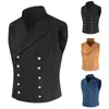 Gilets pour hommes pour hommes gilet hommes Costume sans manches solide Costume col en V gilet affaires confortable marque abordable