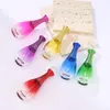 Colorful 20ml Glass Perfume Bottles Bowling Shape Atomizer Mini Portable Fragrance Fashion Lady Spray Scent Pump Case Refillable Empty Travel Cosmetic Packaging