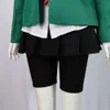 Tomo Aizawa/Junichirou Kubota Uniforme escolar verde Cosplay Anime Tomo-chan é uma menina Ternos de festa de Halloween