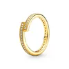 Bonnes de fiançailles pour femme Moisanite Ring Designer Bijoux Rose Gold Silver Pandor Anneau de mariage BILAND LUXY BIELLIR FEMANDE FEUX BIREAU