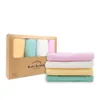 Sacs de couchage Couvertures d'emmaillotage en mousseline de coton en bambou né 4Pack doux bébé recevant une couverture infantile enfants enveloppement dormir couette couverture de lit 231031