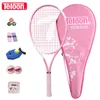 Raquetes de tênis Teloon Super Light Racket para Lady Beginner Mulheres Integral Formando Moldura de Vento Quebrada Profissional Tenis Racquet K021SPA 231031