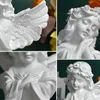 Objets décoratifs Figurines Résine Anges Blancs Mignon Style Européen Rétro Fleur Fée pour Intérieur Maison Salon Décor Articles 231030