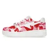 Designer sta casual skor shark sk8 patent läder svart vit blå grå rosa abc camo kamouflage skateboarding jogging män kvinnor sport sneakers tränare 36-45