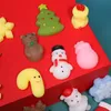 Christmas Knead Music TPR soft glue Christmas tree snowman elderly children's small toys