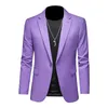 Trajes para hombres Blazers Moda Blazer informal de negocios para hombres Blanco Rojo Verde Negro Color sólido Chaqueta ajustada Chaqueta de traje de fiesta para novio de boda M-6XL 231030