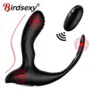 Verwarming Prostaat Massage Vibrator Speeltjes Voor Mannen Waterdichte Stimulator Butt Plug Vertraagde Ejaculatie Ring Speelgoed 231010