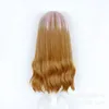 Perruque de Cosplay synthétique longue ondulée Yume Minami, fournitures de fête, rose, marron, pour jeu de rôle d'halloween, carnaval, cheveux résistants à la chaleur