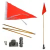 Kajak-Zubehör, Kajak-Sicherheitsflagge, Kanus, Paddelbretter, Fischerboot, faltbare Flagge 231031