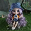 人形ICY DBS BLYTH DOLL 16ジョイントボディ30cmホワイトスキンカジュアルドレスセットBJDおもちゃファッションギフト231031