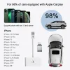 محول Car DVD Car DVD اللاسلكي لجهاز iPhone Wireless Auto Adapter اللاسلكي Carplay Dongle Plugh Play 5Ghz WiFi لـ IOS TV Box ZZ