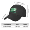 Berets Classic Fire Exit Sign Baseball Caps Mode Männer Frauen Hüte Outdoor Einstellbare Casual Cap Streetwear Hut Casquette