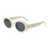 celie women designer sunglasses for man retro cat-eye oval polygon sunglasses ins shopping travel party fashion clothing matching Tape box