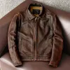 Men's Leather Faux Swallow Tailed Men Jacket Vintage Motorcycle Jackets 100 Cowhide Coat Male Biker Clothing Asian Size S6XL M697 231031