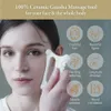 Urządzenia do pielęgnacji twarzy Gua Sha Tools Massagers Ceramiczne skrobak do podnoszenia szczupłej skóry napinanie narzędzie do masażu spa 231030