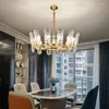 Chandeliers Modern Luxury Design Round Crystal Ceiling Chandelier For Living Room Bedroom Restaurant Indoor Lighting Lamps Fixtures