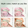 Blush Timage 3-Color Blush Palette Plump Cheeks Natural Contour med Pink Purple Apricot Shades 13G Makeup 231030