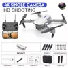 E88 Pro Mini E525ドローン4K HDカメラWiFiリモートコントロールポータブルドローンQuadroCopter UAV 360°ローリング2.4g折りたたみ式FPVヘッドレス