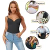 Kvinnors shapers kvinnor formade bodysuits midja tränare väst Slim full body shaper inbyggd bh camisole toppar mage kontroll bantning underkläder 231030