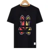 Mens T-shirts Women T-shirts Psychoes Bunnies Cotton T Shirt Fashion Letter Casual Summer Printing Short Sleeve Par Casual Outdoor High Quality T Shirt 356