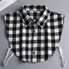 Papillon Elegante Camicia con colletto finto Camicia ufficiale formale con colletto falso Camicia con bavero staccabile Colletto bianco rimovibile Mezza camicia Cravatta 231031