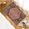 Tapijten tapijten Bohemen Perzisch tapijtruimte Tapijt voor woonkamer vloer Mat Deur Ethnic Gypsy Marokko slaapkamer Antiskid Flanel Modern Home