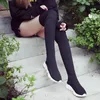 Boots Woman Long Tube Socks Shoes Female Fashion Flat For Women Winter Tenis Zapatilla Mujer 231030