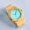 Audemar Pigeut Box AP Watch Auto z mężem Designer Wristwatch 5du1 Menwatch Znakomita jakość Szwajcarskie ruch mechaniczny Uhr Transparent Stal Strap Montre Royal