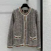 1025 2023 Pista Autunno Marca stesso stile maglione manica lunga girocollo cardigan vestiti di alta qualità delle donne mafeng