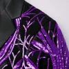 Men's Suits Blazers Men's Sequin Embroidered Suit Coat Shiny Bling Glitter Blazer Tuxedo Suits Wedding Party Stage Costumes Nightclub Prom DJ Jacket 231030