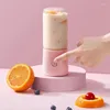 Juicers 380ml 휴대용 블렌더 무선 미니 주스 USB 전기 과일 및 야채 기계