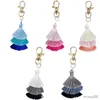 Mobile Phone Chain Creative Cotton Thread Tassel Keychain Seven Colorful Tassel Car Pendant Women's Bag Accessory Pendant R231031