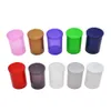 Authentic type plastic storage plastic bottles popular filling integrated Grinder Storage Jar for Herb Tabbco Available