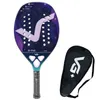 Tennisracket Professional Beach Racket 12KKEVlar Kol med glänsande 3D -yta Nonsliphandtag omslag Bag 231031