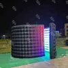 13ft inflável night club 360 photo booth gabinete portátil led pano de fundo para festa dentro atividades ao ar livre888