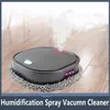 Robot Vacuum Cleaners 2023 Rechargeable Smart Mopping Spray Cleaner Dry and Wet 3 in 1 Sweep Mop Home 231117