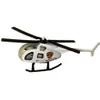 Diecast Model 1PC Childrens Helicopter Toy Alloy Airplan Simulation Metal Flying Sound and Light Kids Gift 231031