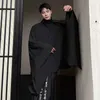 Camicie casual da uomo SYUHGFA Stile cinese Autunno Trend Uomo Personallaity Abbigliamento Maglie a manica larga Cardigan oversize allentato scuro