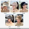 Ball Caps Cold-proof Knitted Hat Fashion Soft Windproof Empty Top Warm Baseball Cap Outdoor
