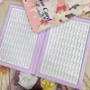 Nail Practice Display Nail Color Card Show Shelf 216 Colors Nail Gel Polish Display Chart Nail Practice Card Design Book 231030