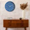 Wandklokken Stille Sweep Clock Stijlvol 12 inch Niet-tikkende voor slaapkamer keuken kantoor moderne quartz uurwerk klassiek