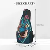 Borsoni Aerial Yoga Amaca Sete Borsa da petto colorata Trendy portatile quotidiano Bel regalo multi-stile