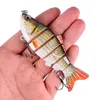 Accessoires de pêche Aorace wobbler réaliste 6 7 segments Swimbait Crankbait appât dur lent 10 cm 17g 15g Isca leurres artificiels 231030