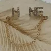 18 -karatowy złoty srebrny designerka broszka szpilka ślubna biżuteria Pinsy broszki romantyczne pary prezentowe akcesoria europejska marka moda wszechstronna