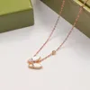Van-Clef Arpes designer Mãe borboleta colar conjunto redondo digital original moda clássico feminino jóias presente com caixa